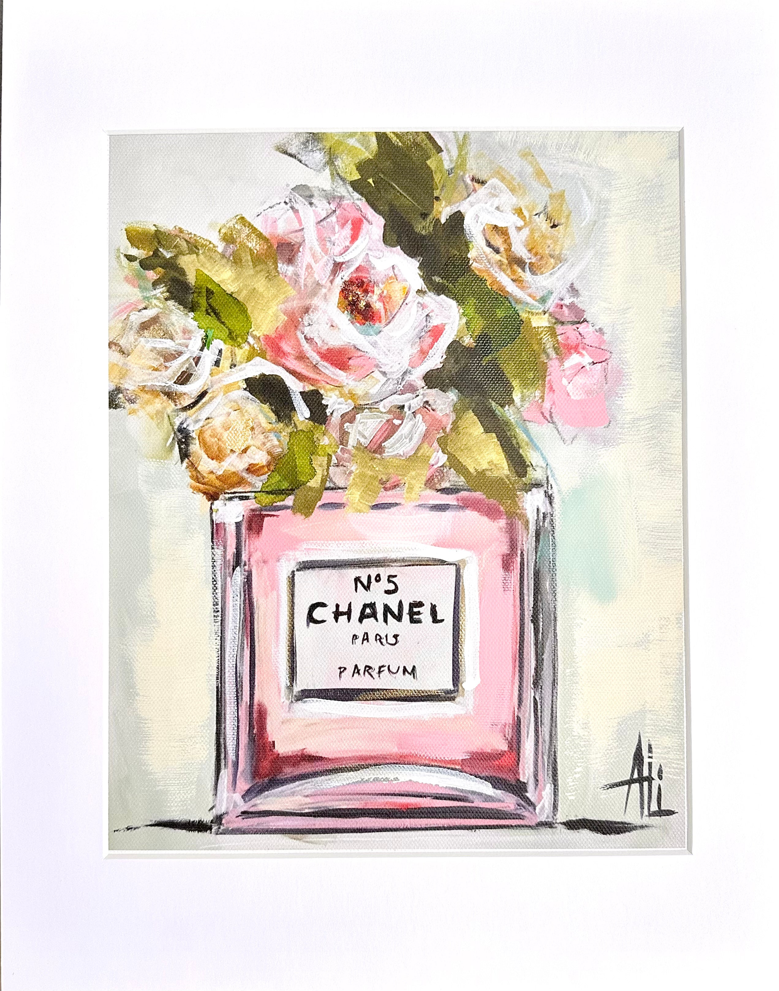 I Left My Hart at Louis Vuitton Pastel by Genoa Chanel - Fine Art